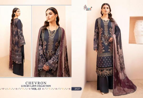 Shree Chevron Luxury Lawn Collection Vol 13 Designer Pakistani Suit 